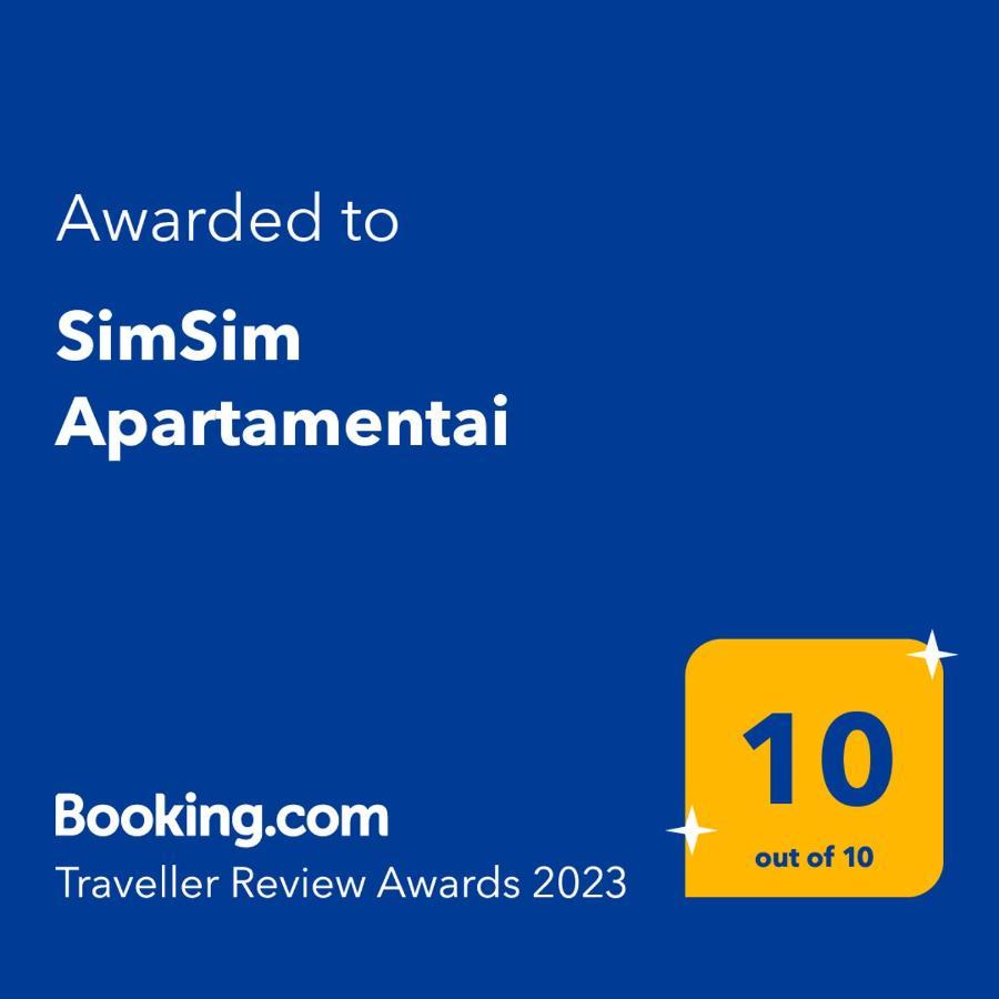 Simsim Apartamentai ซเวนตายิ ภายนอก รูปภาพ